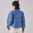 オペークドットクリップ(OPAQUE.CLIP)の《andGIRL掲載》ストライプフォルムシャツ【洗濯機洗い可】15