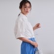 オペークドットクリップ(OPAQUE.CLIP)の《美人百花掲載》ランタンスリーブシャツ【洗濯機洗い可】30