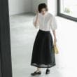 オペークドットクリップ(OPAQUE.CLIP)の《美人百花掲載》ランタンスリーブシャツ【洗濯機洗い可】8