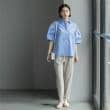 オペークドットクリップ(OPAQUE.CLIP)の《美人百花掲載》ランタンスリーブシャツ【洗濯機洗い可】28