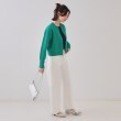 オペークドットクリップ(OPAQUE.CLIP)のメッシュZIPニットカーディガン【洗濯機洗い可】11