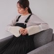 オペークドットクリップ(OPAQUE.CLIP)の配色フレアスリーブワイドリブニット【洗濯機洗い可】1