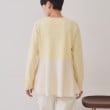 オペークドットクリップ(OPAQUE.CLIP)の配色ペプラムニット【洗濯機洗い可／抗ピル】5