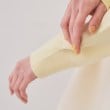 オペークドットクリップ(OPAQUE.CLIP)の配色ペプラムニット【洗濯機洗い可／抗ピル】18