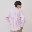 オペークドットクリップ(OPAQUE.CLIP)の《andGIRL掲載》ストライプビスチェセットシャツ【洗濯機洗い可）】2