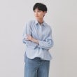 オペークドットクリップ(OPAQUE.CLIP)の《andGIRL掲載》ストライプビスチェセットシャツ【洗濯機洗い可）】7