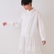オペークドットクリップ(OPAQUE.CLIP)の裾タックティアードシャツワンピース【洗濯機洗い可】5