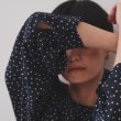 オペークドットクリップ(OPAQUE.CLIP)のドットプリントタックブラウス【洗濯機洗い可】19