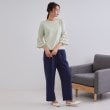 オペークドットクリップ(OPAQUE.CLIP)の《6色展開》シアーボーダーフレアスリーブニット【洗濯機洗い可】50