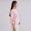 オペークドットクリップ(OPAQUE.CLIP)の《6色展開》シアーボーダーフレアスリーブニット【洗濯機洗い可】63