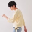 オペークドットクリップ(OPAQUE.CLIP)のサイドリボンニット【洗濯機洗い可】10