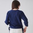 オペークドットクリップ(OPAQUE.CLIP)のサイドリボンニット【洗濯機洗い可】5