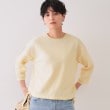 オペークドットクリップ(OPAQUE.CLIP)のサイドリボンニット【洗濯機洗い可】 ライトイエロー(030)