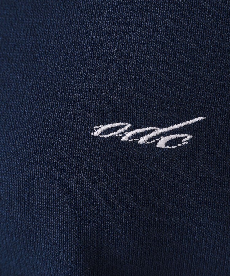 オペークドットクリップ(OPAQUE.CLIP)のロゴ刺繍ポロニット【洗濯機洗い可／抗ピル】8