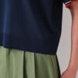 オペークドットクリップ(OPAQUE.CLIP)のロゴ刺繍ポロニット【洗濯機洗い可／抗ピル】14