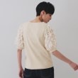 オペークドットクリップ(OPAQUE.CLIP)のフリルスリーブデザインニット【洗濯機洗い可】15