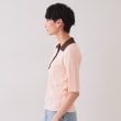 オペークドットクリップ(OPAQUE.CLIP)の配色ポロランダムリブニット【洗濯機洗い可/抗ピル】14