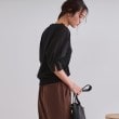 オペークドットクリップ(OPAQUE.CLIP)のフハクスリーブドッキングニット【洗濯機洗い可】33