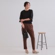 オペークドットクリップ(OPAQUE.CLIP)のフハクスリーブドッキングニット【洗濯機洗い可】34