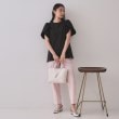 オペークドットクリップ(OPAQUE.CLIP)のチューリップスリーブドッキングカットソー【洗濯機洗い可/接触冷感】29