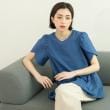オペークドットクリップ(OPAQUE.CLIP)のチューリップスリーブドッキングカットソー【洗濯機洗い可/接触冷感】21