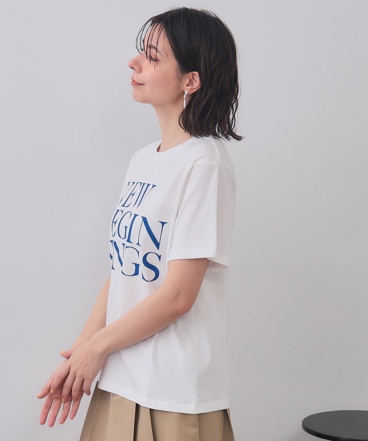 オペークドットクリップ(OPAQUE.CLIP)のBIGロゴTシャツ【洗濯機洗い可】1