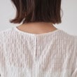オペークドットクリップ(OPAQUE.CLIP)のシャーリングペプラムブラウス【洗濯機洗い可】44