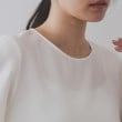 オペークドットクリップ(OPAQUE.CLIP)のリネンライクタックスリーブブラウス【洗濯機洗い可/吸水速乾/接触冷感】53