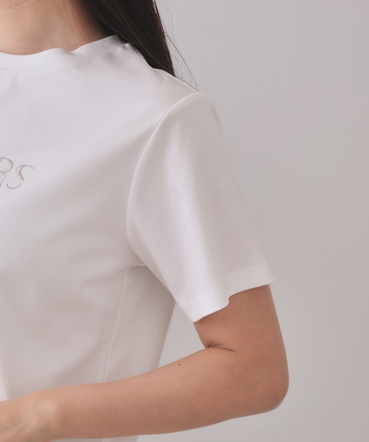 オペークドットクリップ(OPAQUE.CLIP)の刺繍＆スパンコールロゴTシャツ【洗濯機洗い可】54