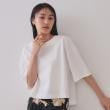 オペークドットクリップ(OPAQUE.CLIP)のボートネックショートTシャツ【洗濯機洗い可】25