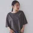 オペークドットクリップ(OPAQUE.CLIP)のボートネックショートTシャツ【洗濯機洗い可】50
