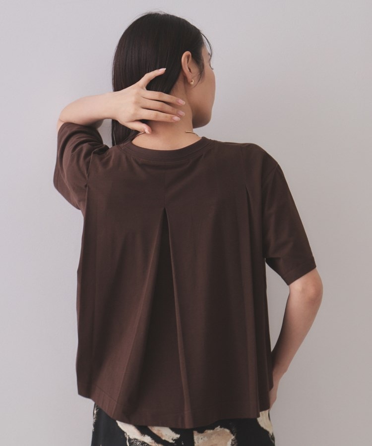 オペークドットクリップ(OPAQUE.CLIP)のバックフレアショートTシャツ【洗濯機洗い可】49