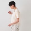 オペークドットクリップ(OPAQUE.CLIP)のチュールティアードドッキングポロニット【洗濯機洗い可】14