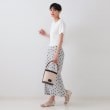 オペークドットクリップ(OPAQUE.CLIP)のシャーリングショートTシャツ【洗濯機洗い可】3