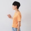 オペークドットクリップ(OPAQUE.CLIP)のシャーリングショートTシャツ【洗濯機洗い可】14