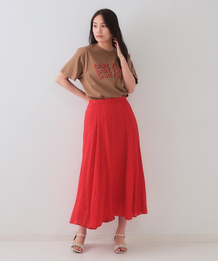 オペークドットクリップ(OPAQUE.CLIP)のカラーロゴTシャツ【洗濯機洗い可】6