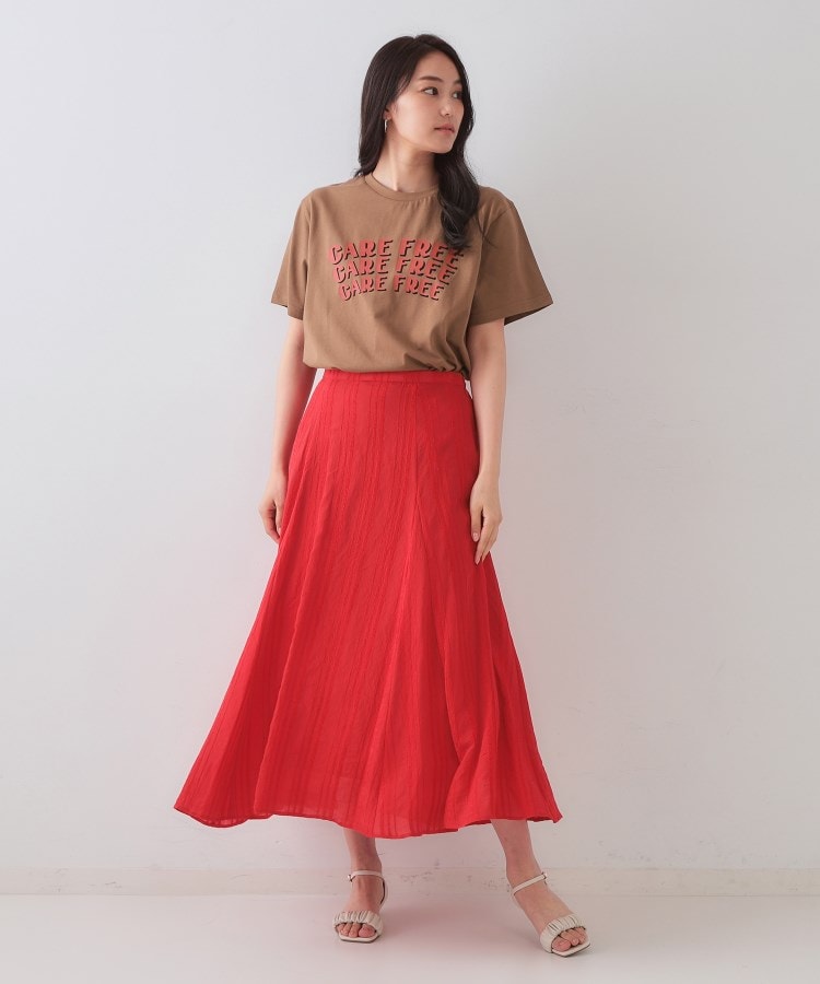 オペークドットクリップ(OPAQUE.CLIP)のカラーロゴTシャツ【洗濯機洗い可】7