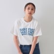 オペークドットクリップ(OPAQUE.CLIP)のカラーロゴTシャツ【洗濯機洗い可】1