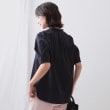オペークドットクリップ(OPAQUE.CLIP)のスキッパータックスリーブブラウス【洗濯機洗い可】20