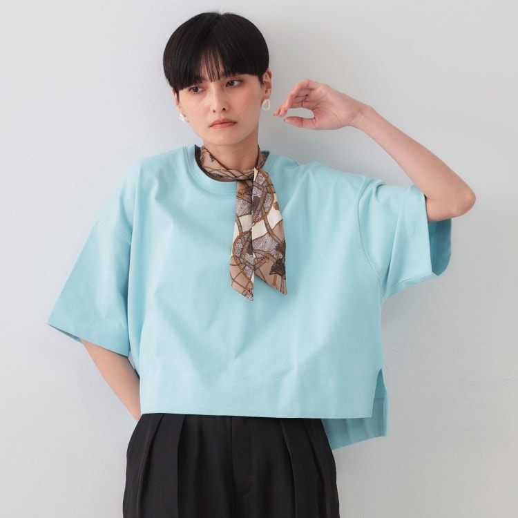 オペークドットクリップ(OPAQUE.CLIP)の《5色展開》ワイドシルエットTシャツ【洗濯機洗い可】 Ｔシャツ