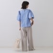 オペークドットクリップ(OPAQUE.CLIP)のバルーンスリーブブラウス【洗濯機洗い可】11