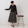 オペークドットクリップ(OPAQUE.CLIP)の配色ラメニットカーディガン/アンサンブル対応【洗濯機洗い可/抗ピル】2