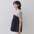 オペークドットクリップ(OPAQUE.CLIP)の配色ビスチェドッキングカットソー【洗濯機洗い可】10