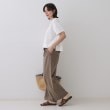オペークドットクリップ(OPAQUE.CLIP)の刺繍ロゴワイドシルエットTシャツ【洗濯機洗い可】3