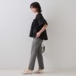 オペークドットクリップ(OPAQUE.CLIP)の麻混ハイストレッチイージースティックパンツ【洗濯機洗い可】4