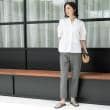 オペークドットクリップ(OPAQUE.CLIP)の麻混ハイストレッチイージースティックパンツ【洗濯機洗い可】30
