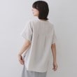 オペークドットクリップ(OPAQUE.CLIP)の《5色展開/SS-LLサイズ》スキッパー金ボタンブラウス/セットアップ対応【防シワ/ストレッチ/洗濯機洗い可】37
