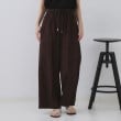 オペークドットクリップ(OPAQUE.CLIP)のウエストサテン使いイージーワイドパンツ【洗濯機洗い可】9