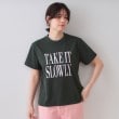 オペークドットクリップ(OPAQUE.CLIP)のロゴプリントTシャツ【洗濯機洗い可】13