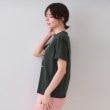 オペークドットクリップ(OPAQUE.CLIP)のロゴプリントTシャツ【洗濯機洗い可】14